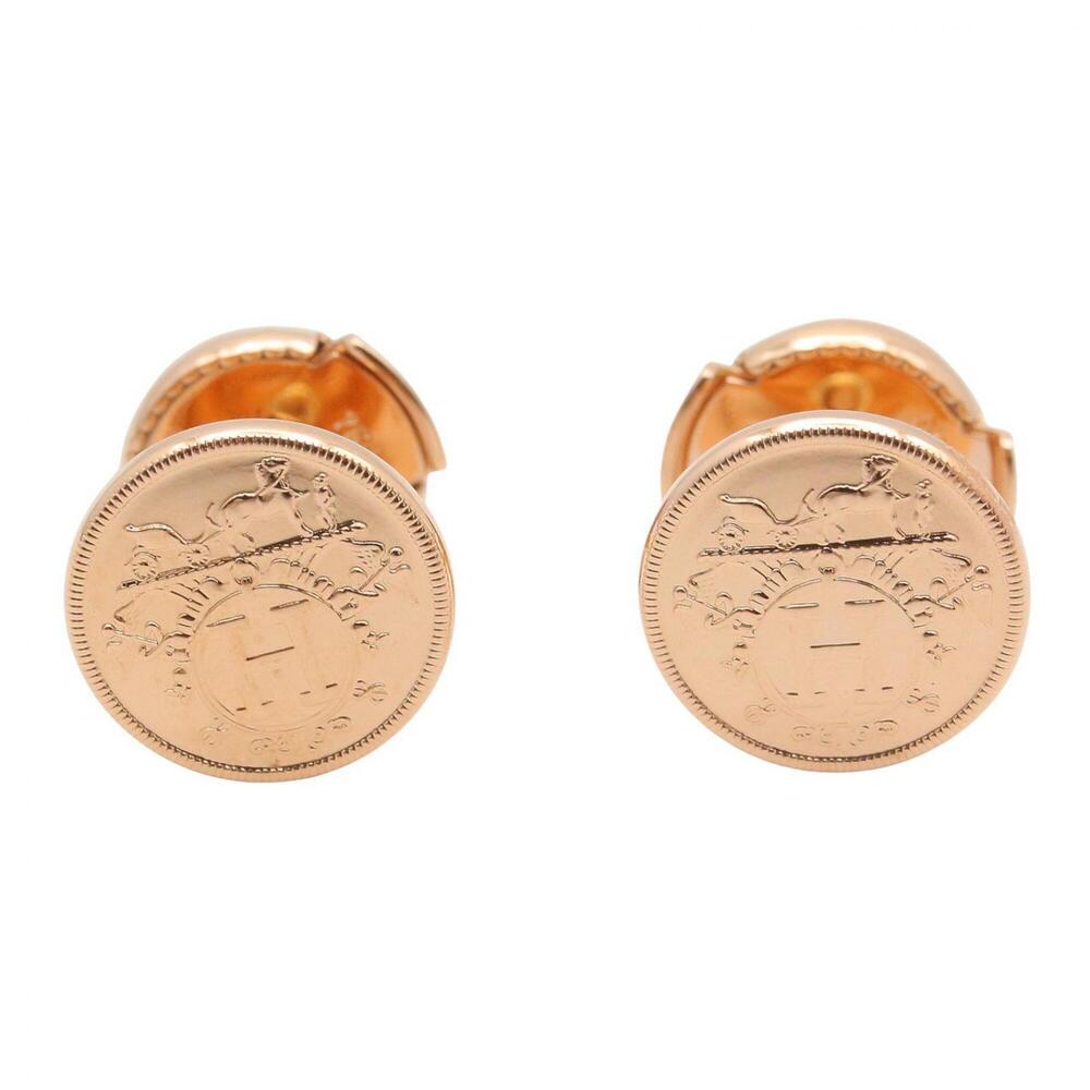 HERMES 18k Gold Earrings